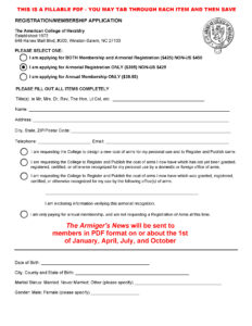 APPLICATION FORM